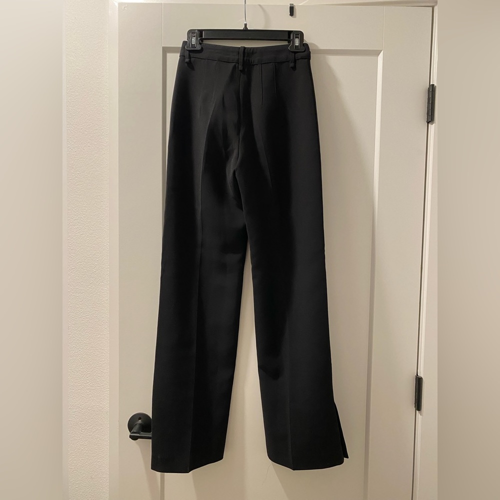Mango Black Boot Cut Trouser Pants - Picture 13 of 13
